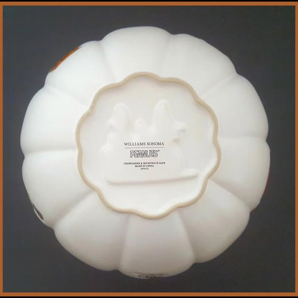 NEW Williams Sonoma PEANUTS Snoopy Candy Bowl 9